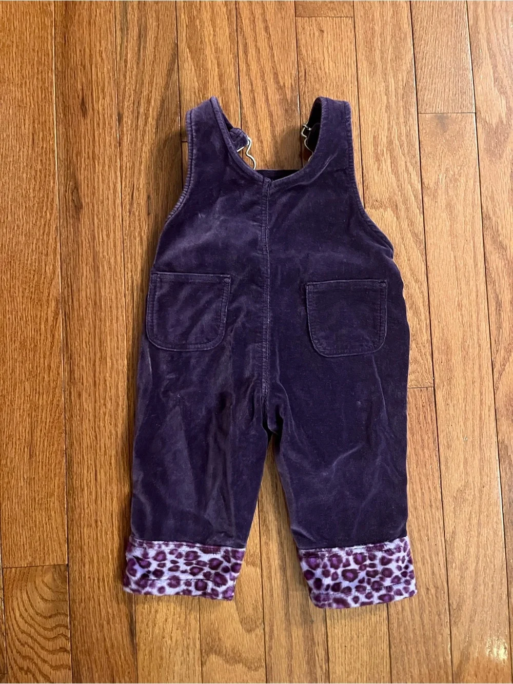 Vintage My Twinn Doll Plum Corduroy Overalls & Shirt Set (Fits 23